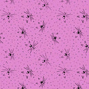 Quilting Treasures Here Kitty Kitty Kitty Face Sketch Pink Fabric