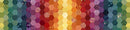 Marcus Fabrics Patrick's Promise Strip-It 5.25" Hexagon Ombre Fabric