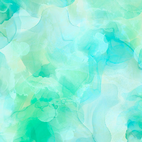 QT Aura Watercolor Blender Aqua Fabric