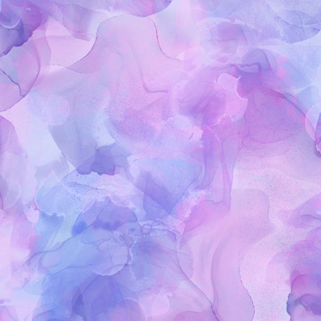 QT Aura Watercolor Blender Lavender Fabric
