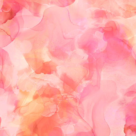 QT Aura Watercolor Blender Carnation Fabric