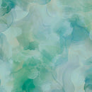 QT Aura Watercolor Blender Seafoam Fabric