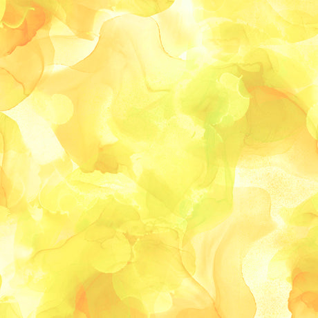 QT Aura Watercolor Blender Lemon Fabric
