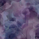 QT Aura Watercolor Blender Plum Fabric