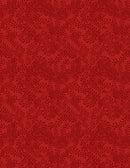 Wilmington Prints Swirling Leaves Red Wide Back Fabric