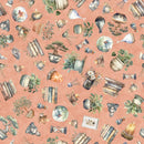 QT Home Sweet Home - Home Decor Peach Fabric ONLINE PURCHASE ONLY