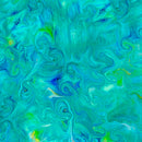 QT Mixology Blend Turquoise Fabric