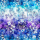QT Fabrics Fantasia Floral Ombre Multi Wide Back Fabric