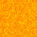QT Coloressence Dotted Scroll Tangerine Fabric