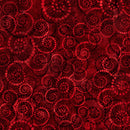 QT Coloressence Dotted Scroll Wine Fabric