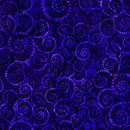 QT Coloressence Dotted Scroll Violet Fabric