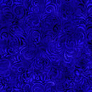 QT Coloressence Blooming Vine Violet Blue Fabric