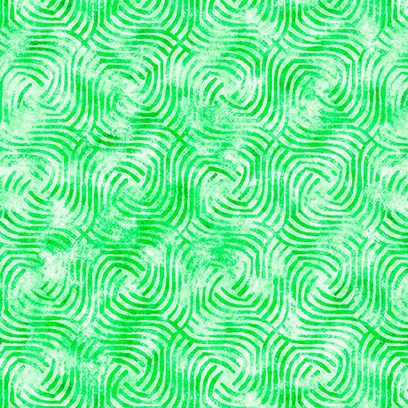 QT Coloressence Linear Maze Mint Fabric