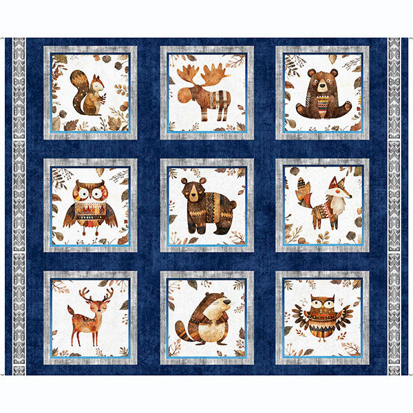 QT Bearsville Animal Picture Patch Panel