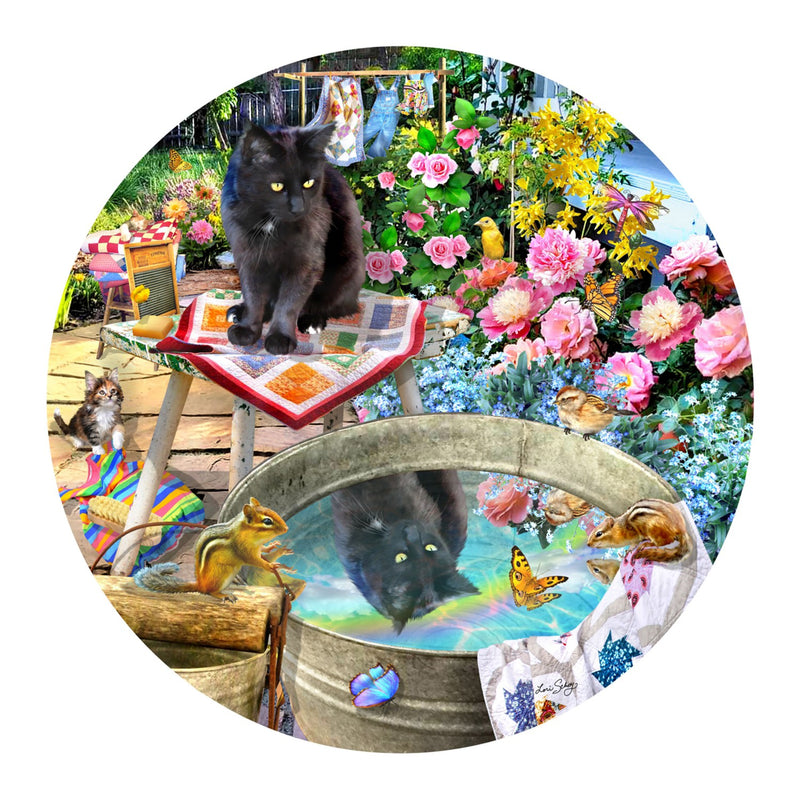 Kitty Reflections Jigsaw Puzzle