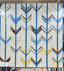 Picture of the completed Archer Quilt Pattern.