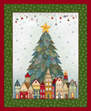 Henry Glass Nordic Holiday Tree Panel