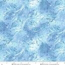 Henry Glass Beyond The Pines Branch Texture Medium Blue Minky Fabric