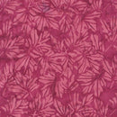 Windham Fabrics Kashmir Maple Leaves Berry Batik Fabric