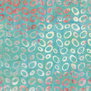 Windham Fabrics Kashmir Ovals Aqua Batik Fabric