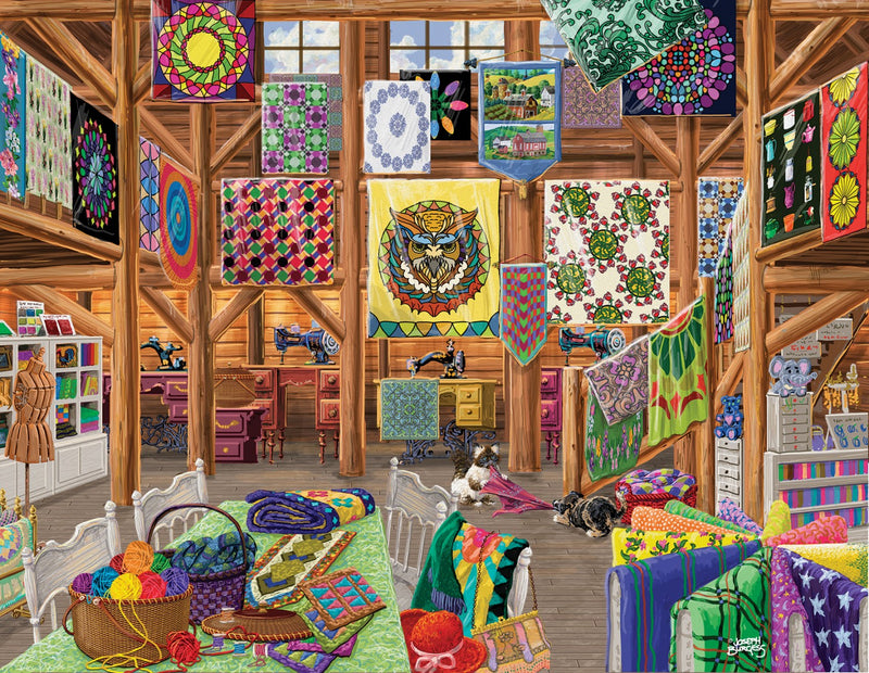 Quilted With Love Jigsaw Puzzle