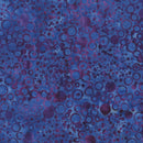 Anthology Jdj Blueberry Circles Blueberry Batik Fabric