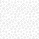 Wilmington Prints Stocking Stuffers 2 Snowflakes White On White Fabric
