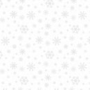 Wilmington Prints Stocking Stuffers 2 Snowflakes Allover White On White Fabric
