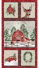 3 Wishes Christmas in the Country Multi Panel ONLINE PURCHASE ONLY