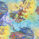 3 Wishes Wings Of Joy Flight Multi Teal Fabric ONLINE PURCHASE ONLY