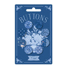 Tilda Something Blue Dark Buttons