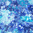 Blank Quilting Flora Petals Blue Wide Back Fabric