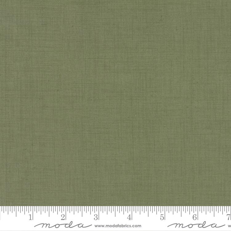 Moda French General Solids Linen Look Verte Fabric