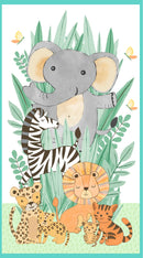 Wilmington Prints Safari Snuggles Panel