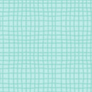 Wilmington Prints Safari Snuggles Grid Teal Fabric