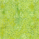 Island Batik Spring Fling Seed Green Lemongrass Batik Fabric