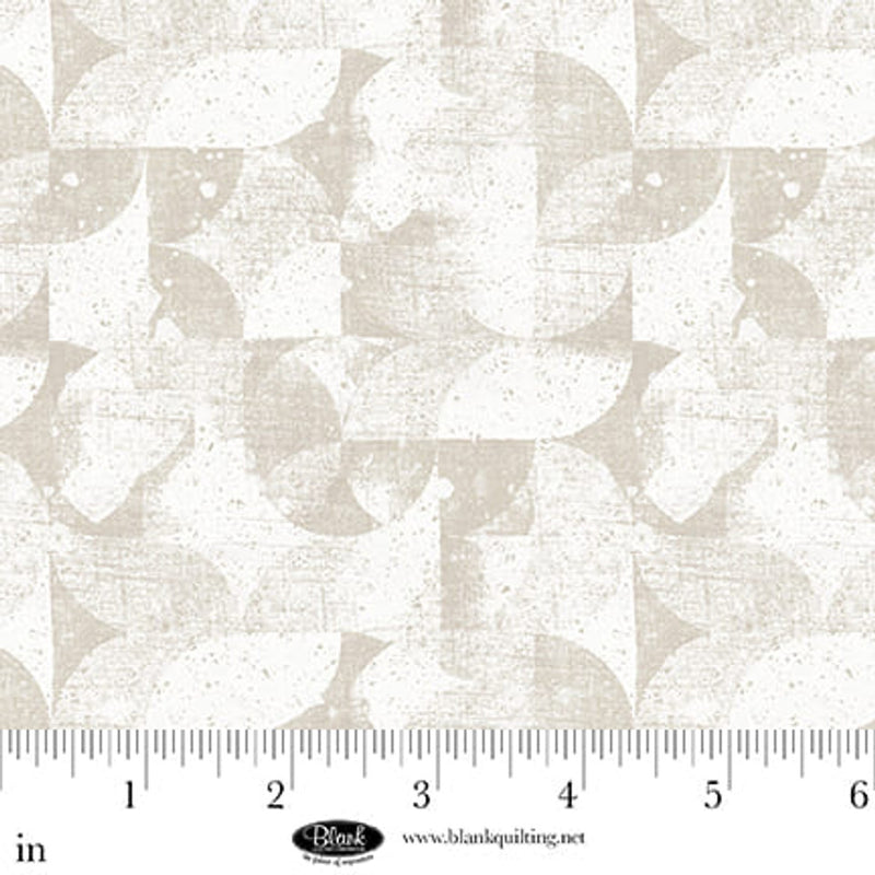 Blank Quilting Hushed Hues Abstract Arcs Pebble Fabric