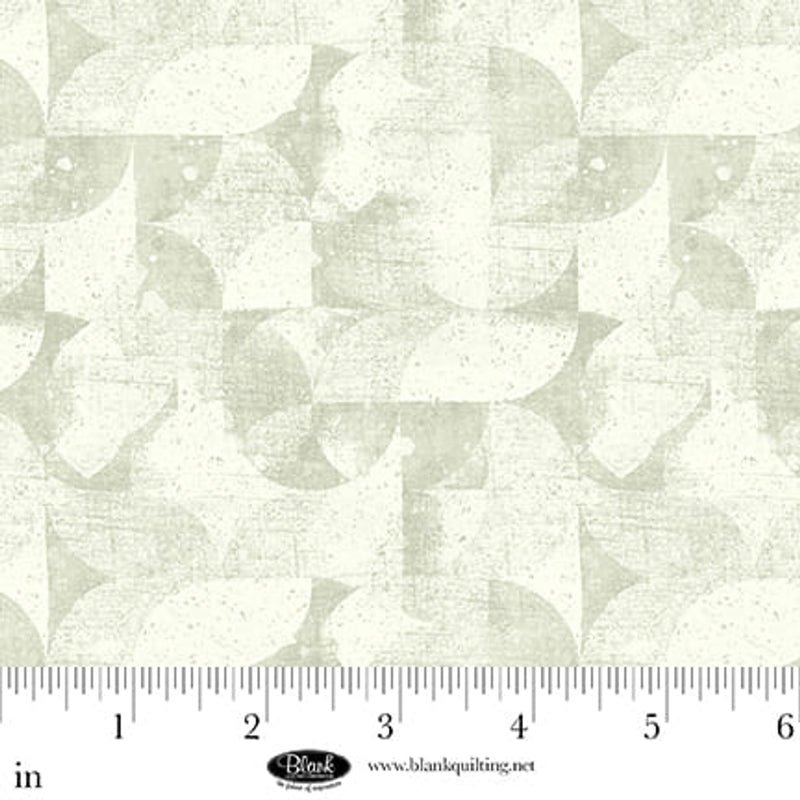Blank Quilting Hushed Hues Abstract Arcs Sage Fabric