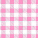 Oasis Fun Flannels Pink And White Buffalo Plaid Fabric