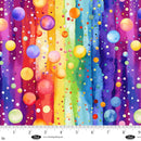 Blank Quilting Bubble Pops Multi Wide Back Fabric