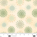 Blank Quilting Spring Serenade Carrot Pinwheels Pale Yellow Fabric