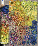 Moda Wild Blossoms Wildflower Ombre Rainbow Fabric