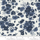 Moda Nantucket Summer Somerset Florals Cream Navy Fabric