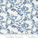 Moda Nantucket Summer Surfside Small Floral Cream Blue Fabric