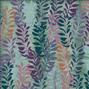 Stof Colourful Leaves Soft Leaves Fabric