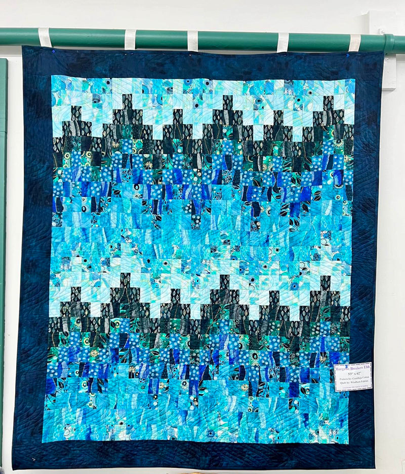 Bargello Breakers Ebb Quilt Kit