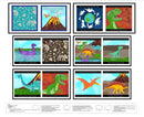 Blank Quilting Prehistoric Pals Book Panel
