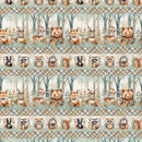 Blank Quilting Wild And Free Border Stripe Fabric