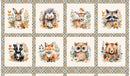 Blank Quilting Wild And Free Block Panel