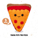 Pete The Pizza Amigurumi Kit